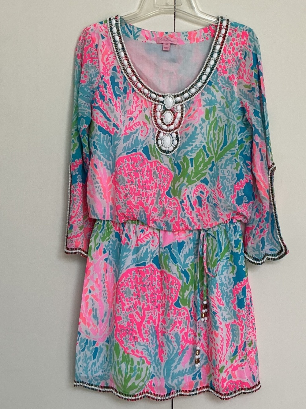 Lilly Pulitzer sz XS Delisa Dress Let’s Cha Cha